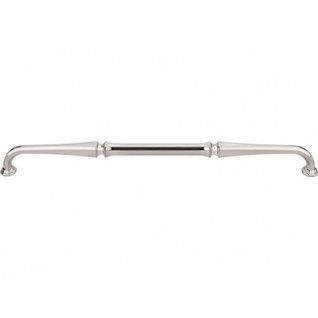 Top Knobs TK347BSN Chalet Appliance Pull 18 Inch CC Brushed Satin Nickel