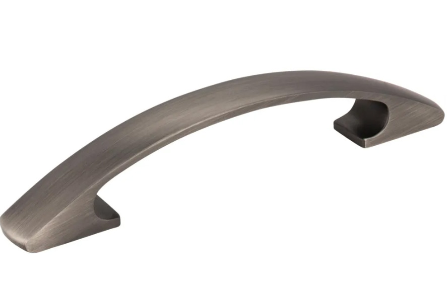 Hardware Resources 96 mm CC Brushed Pewter Arched Strickland Cabinet Pull