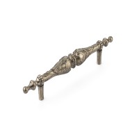 Schaub Cantata 8 inch CC Cabinet Pull in Monticello Silver