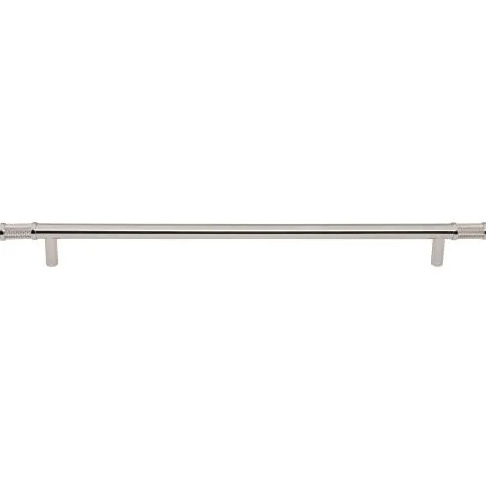Top Knobs TK3237PN Burnham Pull 12 Inch CC Polished Nickel