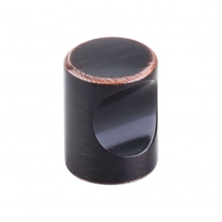 Top Knobs M1860 Indent Knob 3/4 Inch Tuscan Bronze