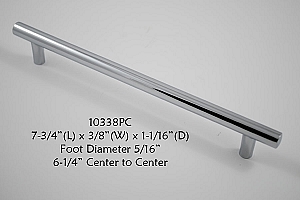Residential Essentials 10338 Cabinet Pull in Polished Chrome