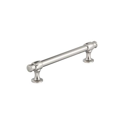 Amerock Winsome, 5-1/16 Inch cc Cabinet Pull, Polished Nickel