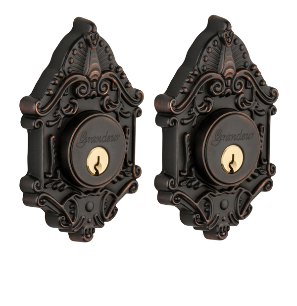 Grandeur Grande Victorian Deadbolt - Double Cylinder