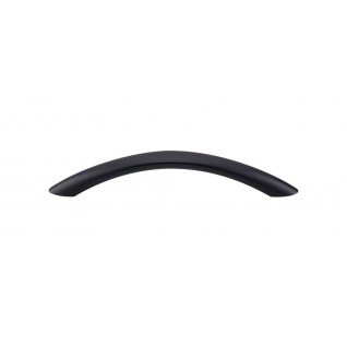 Top Knobs M383 Nouveau Bow Pull 5 1/16 Inch CC Flat Black