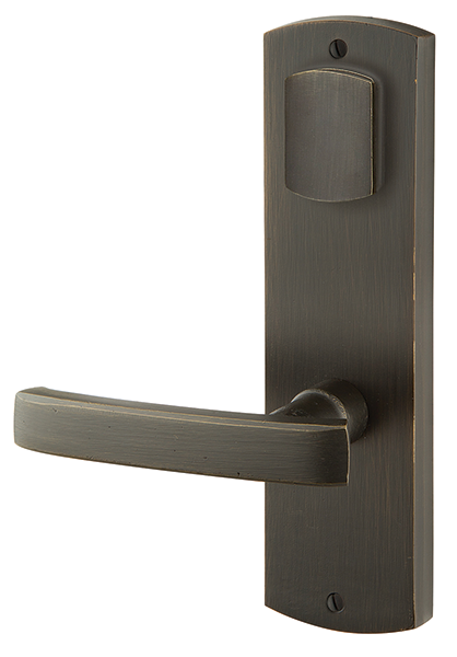 Emtek Missoula 9 Inch KEYED Sideplate