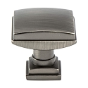 Berenson Tailored Traditional Knob 1-1/4" Dia Vintage Nickel
