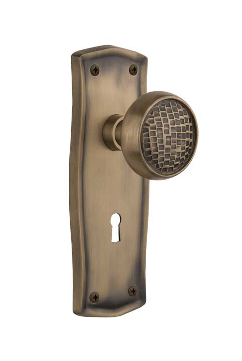 Nostalgic Warehouse Prairie Plate with Craftsman Knob