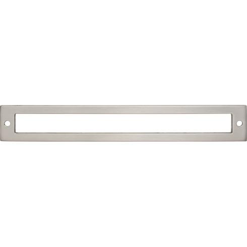Top Knobs TK927BSN Hollin Backplate 7 9/16 Inch CC Brushed Satin Nickel