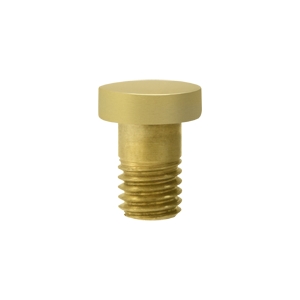 Deltana Solid Brass Extended Button Tip for Solid Brass Hinges