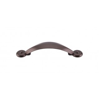 Top Knobs M1730 Angle Pull 3 Inch CC Oil Rubbed Bronze
