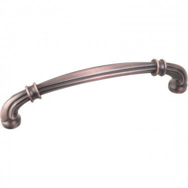 Hardware Resources Lafayette 128mm CC Cabinet Pull - Brushed Oil-Rubbed Bronze