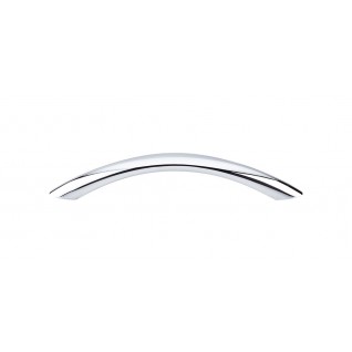 Top Knobs M382 Nouveau Nouveau Bow Pull 5 1/16 Inch CC Polished Chrome