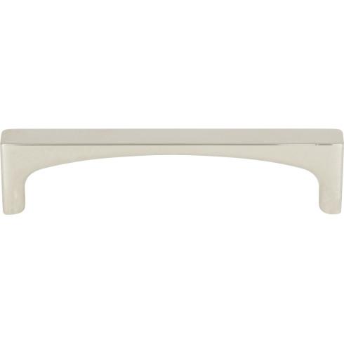 Top Knobs TK1012PN Riverside Pull 3 3/4 Inch CC Polished Nickel