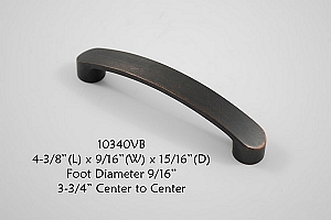 Residential Essentials 10340 Venetian Bronze Cabinet Knob