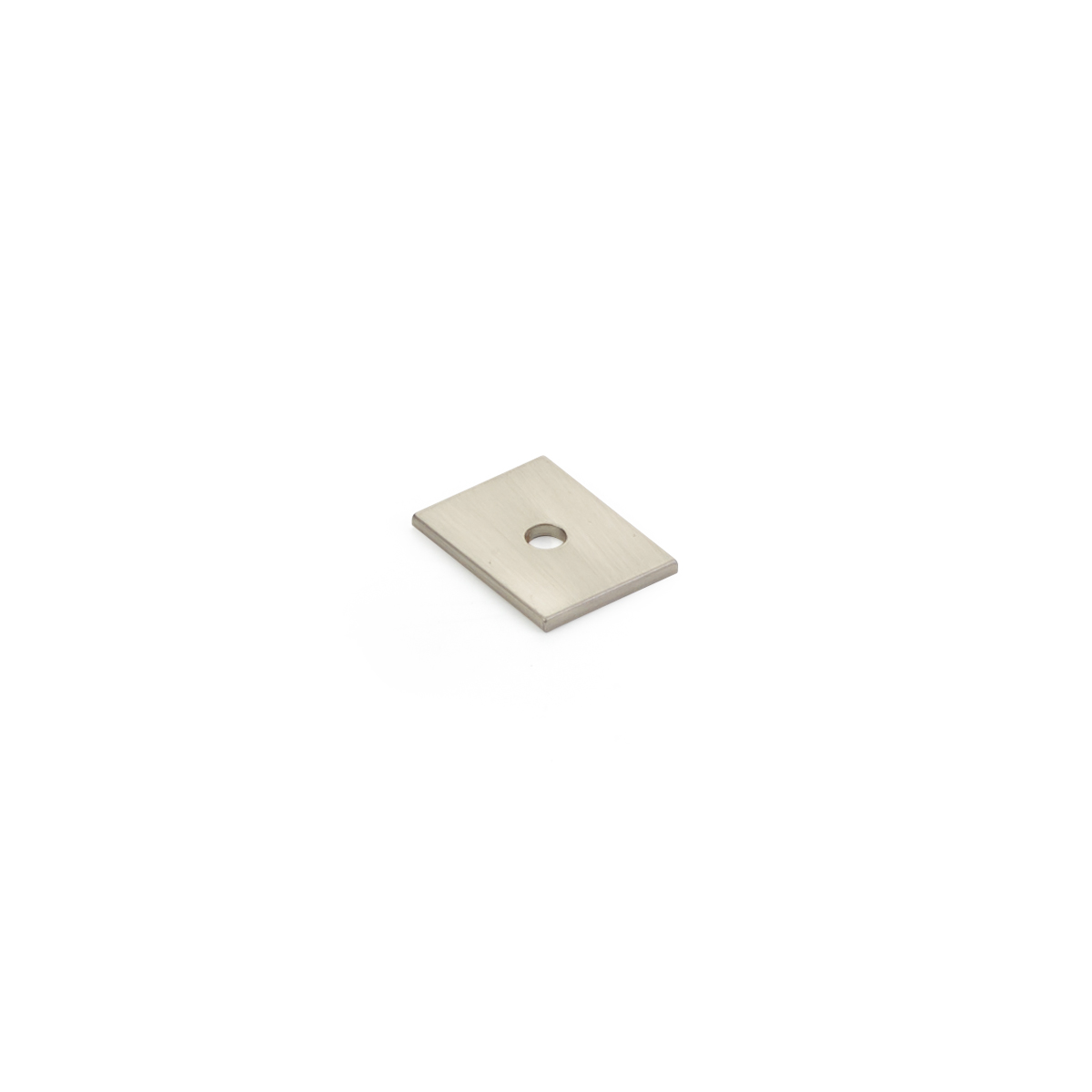 Schaub Pub House, 1 Inch x 3/4 Inch, Brushed Nickel Backplate