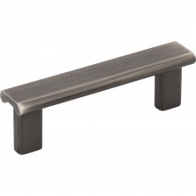 Hardware Resources Park 3 inch CC Cabinet Pull in Brushed Oil Rubbed Bronze