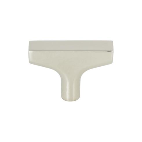 Top Knobs TK1010PN Riverside T Knob 2 Inch Polished Nickel