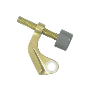 Deltana Solid Brass Hinge Mounted Pin Stop for Steel Hinges