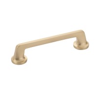 Schaub Northport Squared 5 inch CC Cabinet Pull in Signature Satin Brass