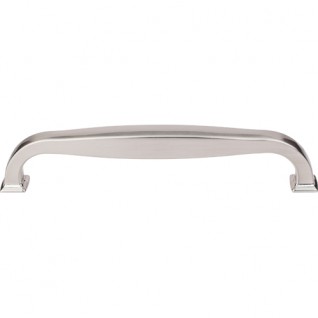 Top Knobs TK727BSN Contour Appliance Pull 8 Inch CC Brushed Satin Nickel