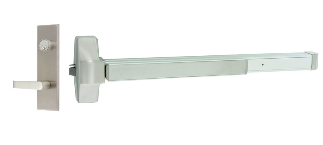 Advantage Heavy Duty Rim Exit Device and Trim Set