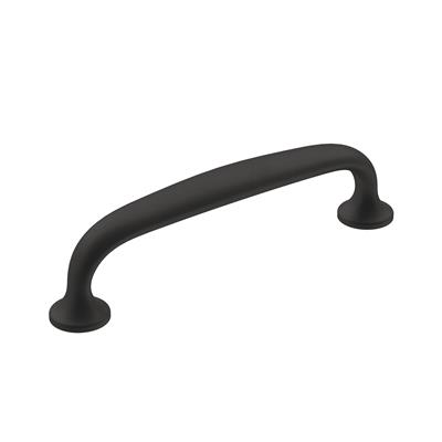 Amerock Renown 3-3/4 Inch cc Cabinet Pull Matte Black
