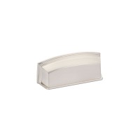 Schaub Menlo Park Cup Pull 3 1/2 inch cc Brushed Nickel