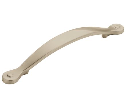 Amerock Inspirations 5 1/16 Inch CC Cabinet Pull Satin Nickel
