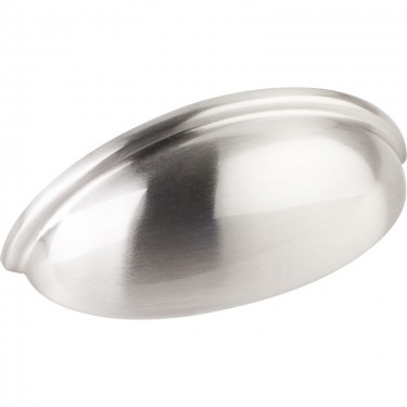 Hardware Resources Florence 3 Inch CC Cup Pull - Satin Nickel