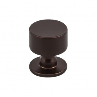 Top Knobs TK821ORB Lily 1 1/8 inch Knob Oil Rubbed Bronze