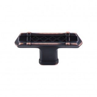 Top Knobs TK204UM Tower Bridge T Handle 2 5/8 Inch Umbrio