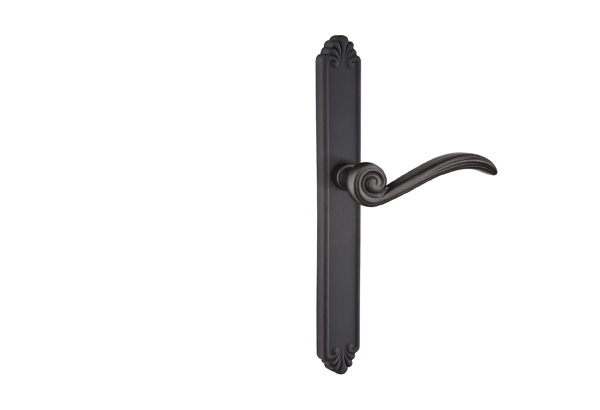 Emtek Configuration 3 Cast Bronze Tuscany 1 1/2 Inch x11 Inch Multi Point Lock Trim Only