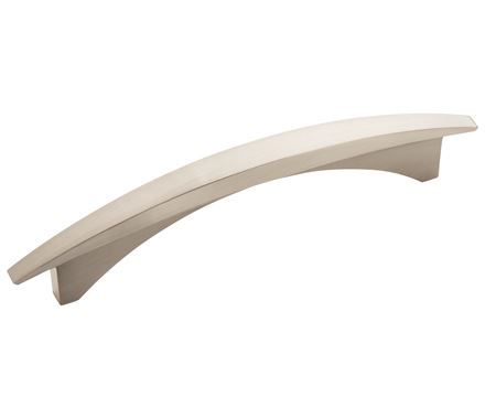 Amerock Essential'z 5 1/16 Inch CC Cabinet Pull Satin Nickel