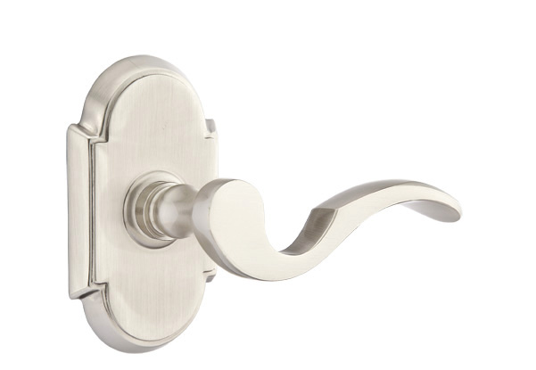 Emtek Cortina Lever with #8 Rosette
