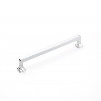Schaub Menlo Park Pull 8 inch cc Polished Chrome