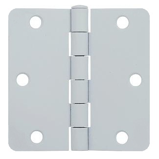 Advantage 3-1/2 Inch Residential Grade Plain Bearing Hinge 1/4 Inch Round Corner (EACH)
