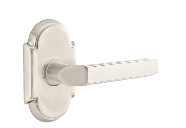 Emtek Milano Lever with #8 Rosette