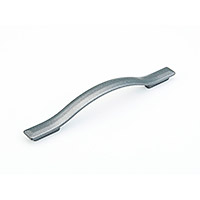 Schaub Skyevale 128/160 mm CC Cabinet Pull in Milano Silver
