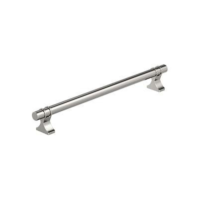 Amerock Davenport 8-13/16 Inch cc Cabinet Pull Polished Nickel