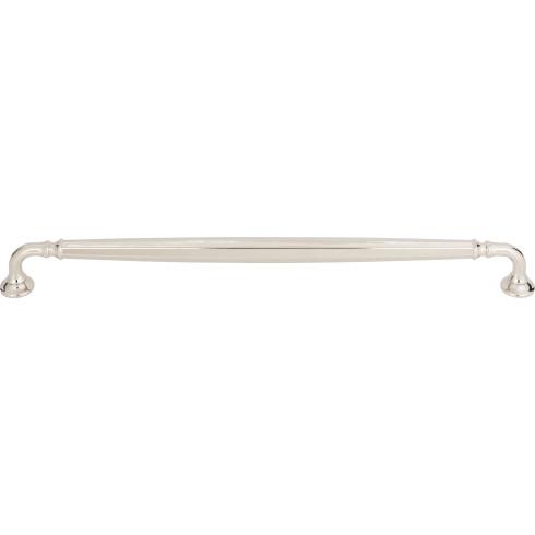 Top Knobs TK1056PN Barrow Pull 12 Inch CC Polished Nickel