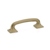 Schaub Northport 3 1/2 inch CC Rounded Cabinet Pull in Brushed Bronze