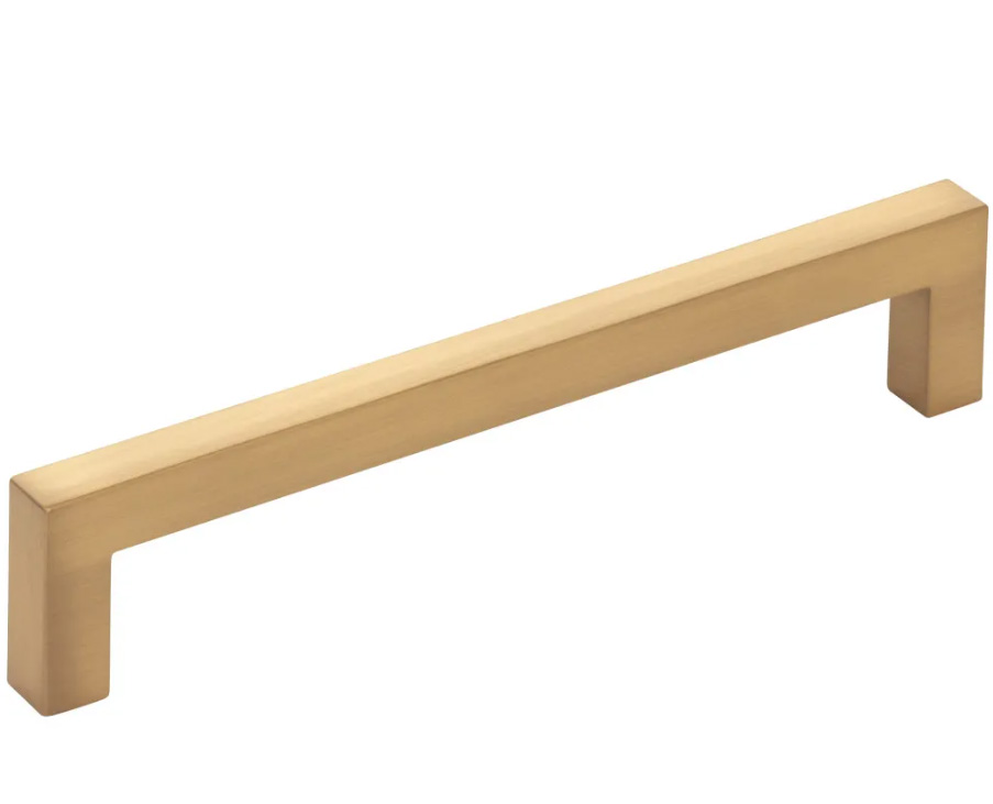 Hardware Resources 128 mm CC Satin Bronze Square Stanton Cabinet Bar Pull