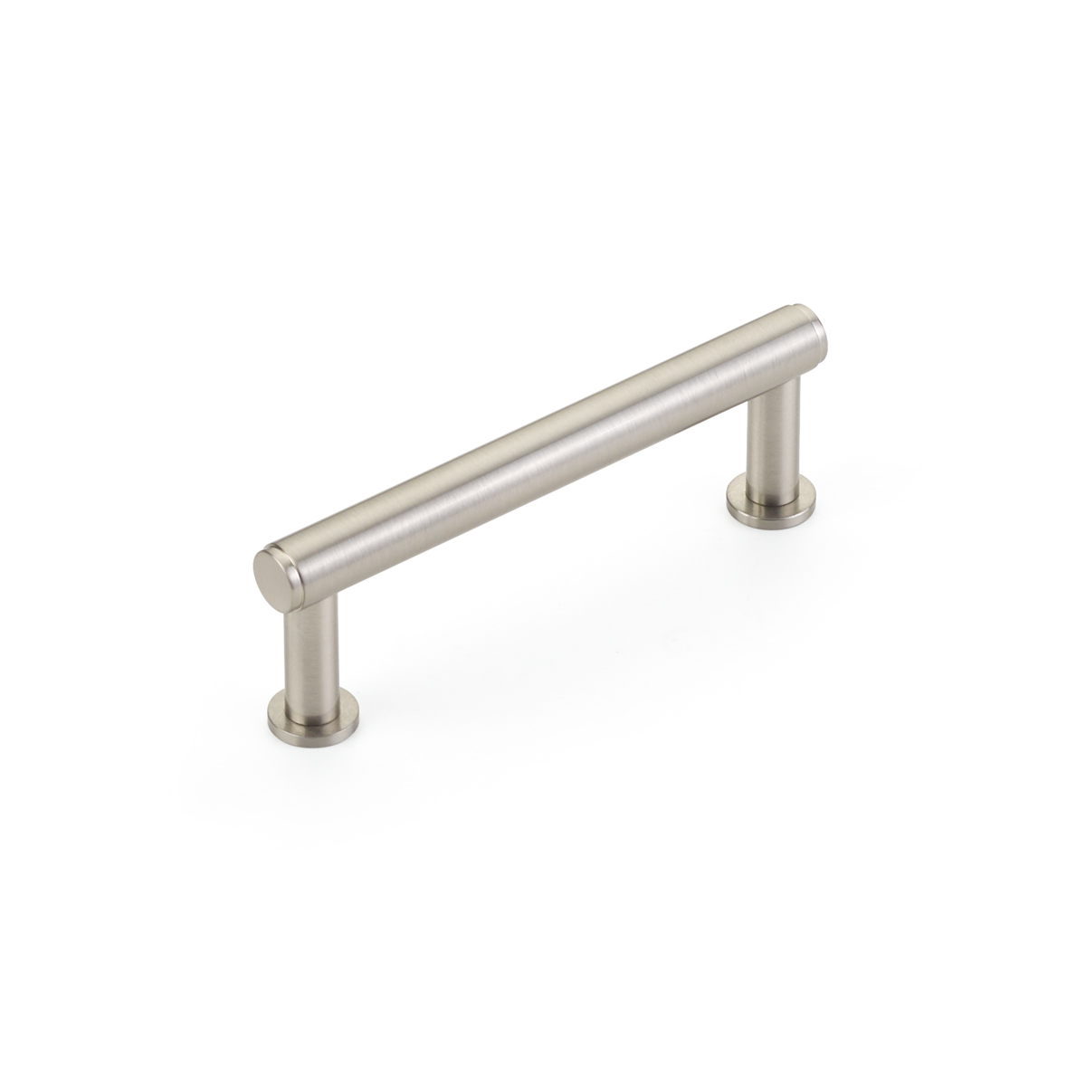 Schaub Pub House, Smooth 3-1/2 Inch cc, Brushed Nickel Pull