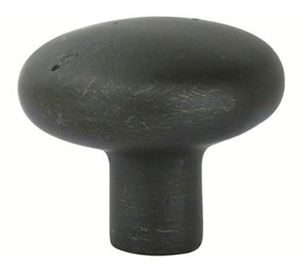 Emtek Sandcast Bronze Round 1 3/4 Inch Cabinet Knob