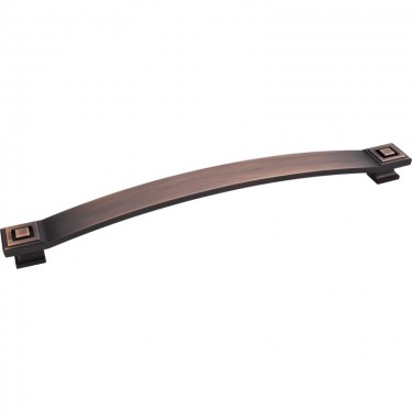 Hardware Resources Delmar 12 Inch CC Appliance Pull - Brushed Oil-Rubbed Bronze