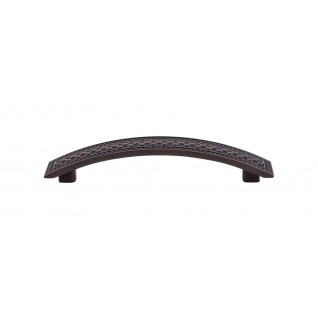 Top Knobs TK175PAR Trevi Crest Pull 5 Inch CC Patina Rouge