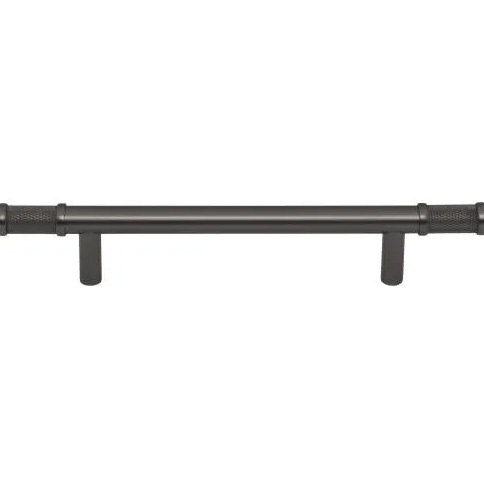 Top Knobs TK3233AG Burnham Pull 5 1/16 Inch CC Ash Gray
