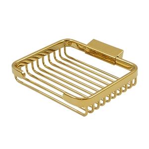 Deltana Solid Brass Heavy Duty 6 Inch Rectangular Wire Basket Soap Holder
