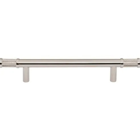 Top Knobs TK3233PN Burnham Pull 5 1/16 Inch CC Polished Nickel